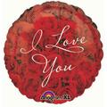 Loftus International 18 in. I Love You Roses HX Balloon A1-5598